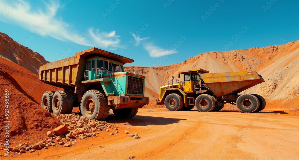 Obraz premium excavator at work site