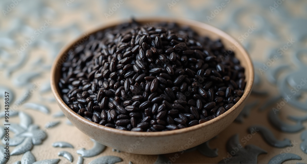 buckwheat in a bowl buckwheat in a bowl