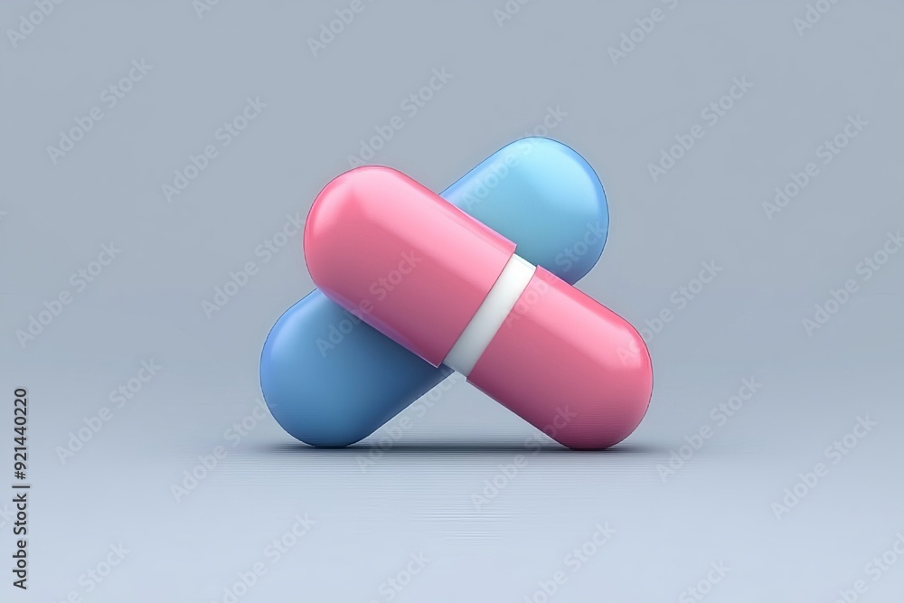 Pills in various shapes and colors on a reflective surface displaying the diversity of medical treatments available Pills in various shapes and colors on a reflective surface displaying the diversity of medical treatments available