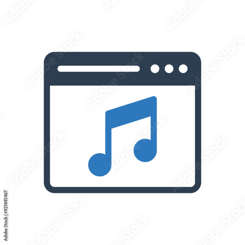 Web Music Icon