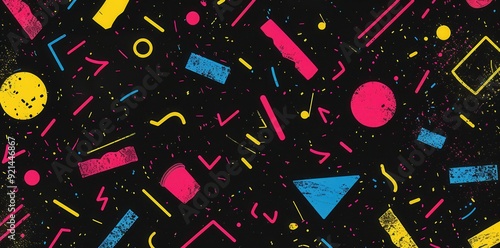 Vintage 90s Wallpaper. High-quality, detailed plain background