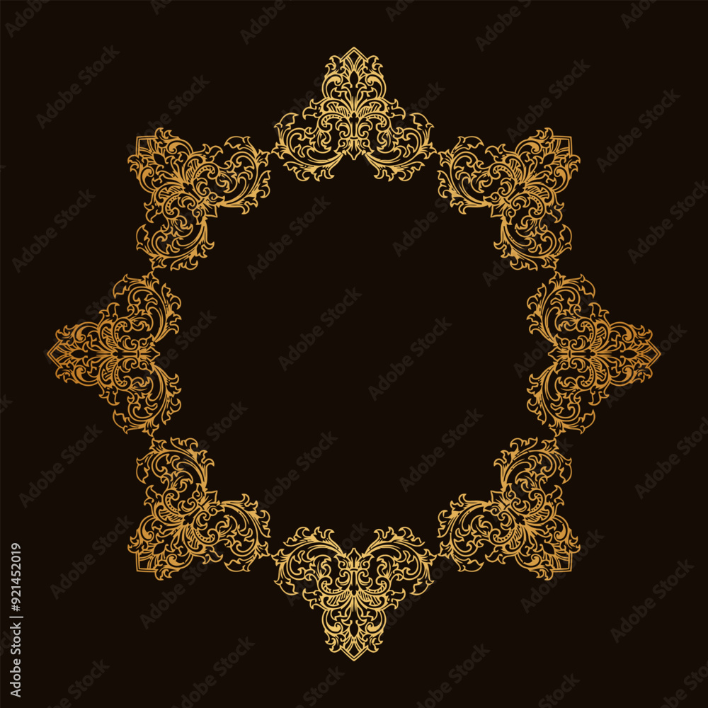 Fototapeta premium Luxury Vintage Ornament