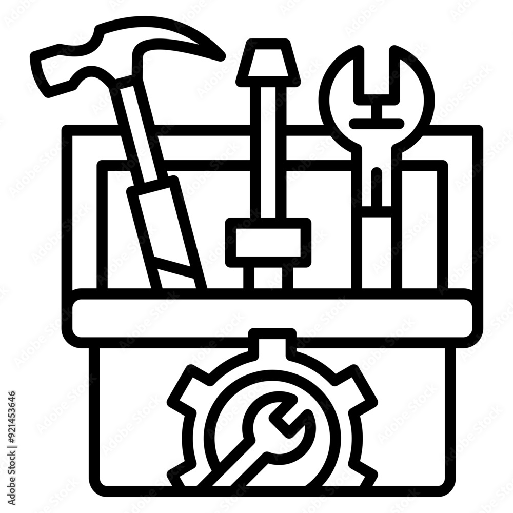 Toolbox Icon Element For Design Toolbox Icon Element For Design