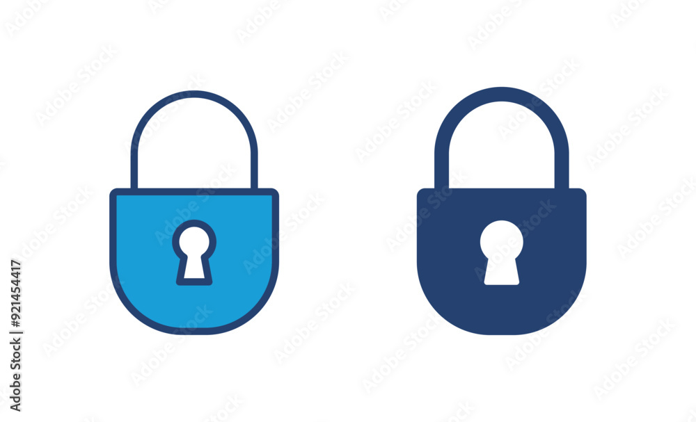 Lock icon vector. Padlock icon vector. Encryption icon. Security symbol Lock icon vector. Padlock icon vector. Encryption icon. Security symbol