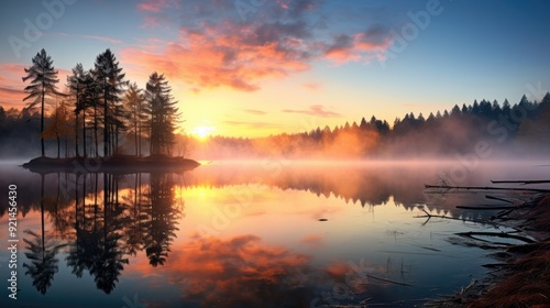 Wallpaper Mural beautiful nature landscape panoramic photo Torontodigital.ca