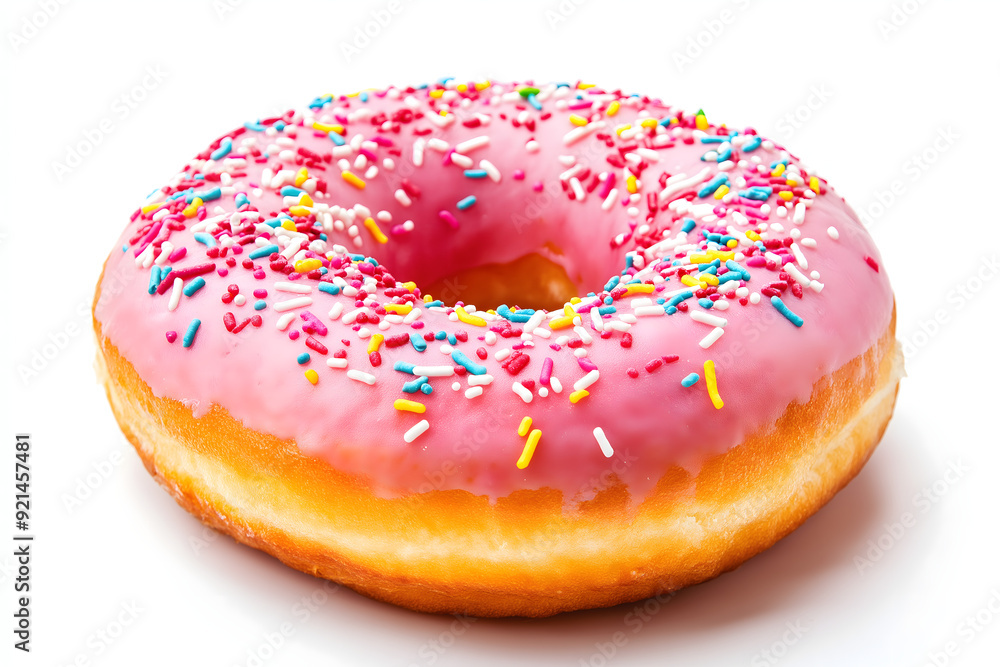 Donut on a White Background Donut on a White Background