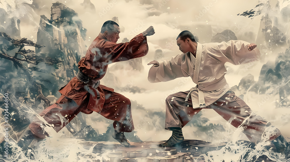 Fototapeta premium martial arts