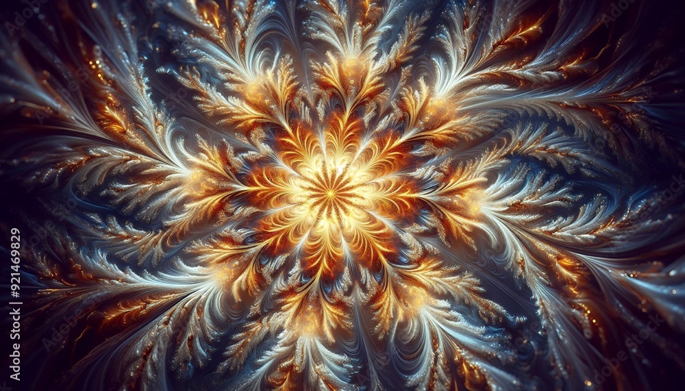 Obraz premium Cosmic Bloom