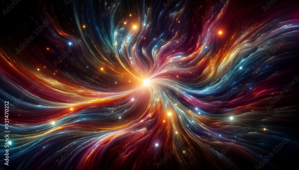 Colorful Supernova Symphony Colorful Supernova Symphony