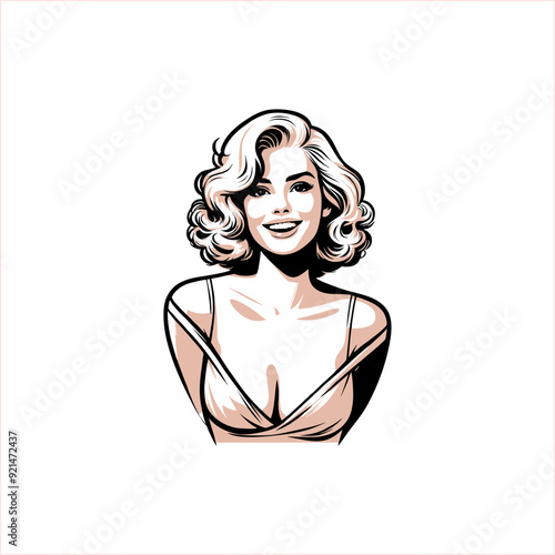 beautiful woman pinup girl