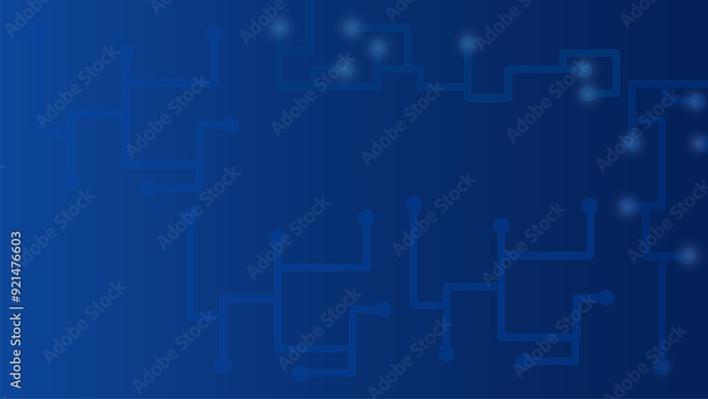 Blue futuristic background with light from edges and components. Vector illustration. Suitable for wallpaper, presentations, banners, etc. Blue futuristic background with light from edges and components. Vector illustration. Suitable for wallpaper, presentations, banners, etc.