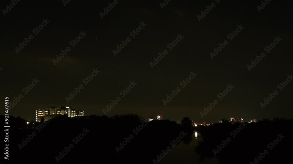 さいたま新都心の夜空 さいたま新都心の夜空