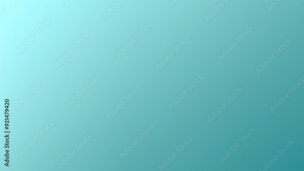 Fototapeta premium Fondo azul turquesa borroso abstracto y textura degradada para su diseño gráfico 