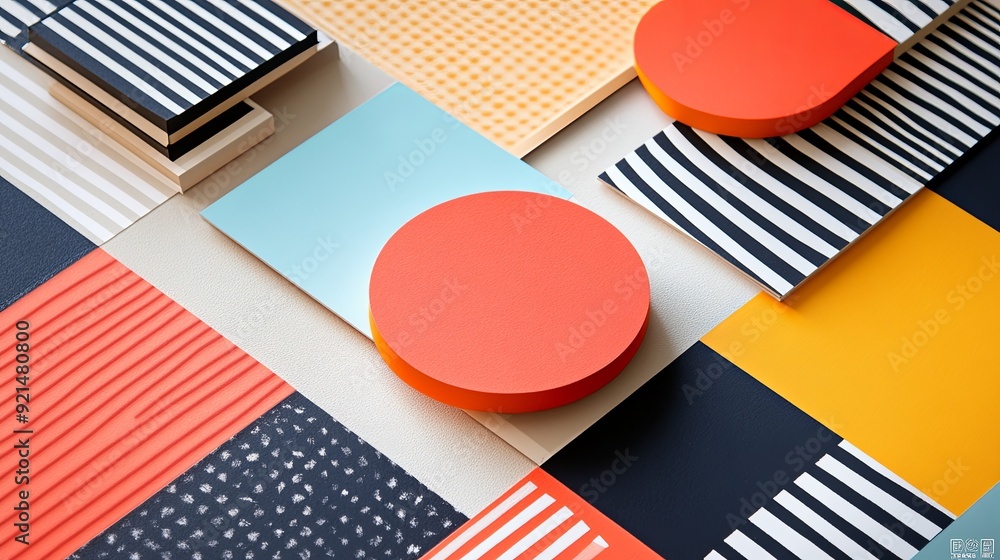 Vibrant Geometric New Year Celebration. Futuristic Design Theme Vibrant Geometric New Year Celebration. Futuristic Design Theme