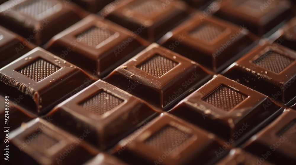 Close-up of a chocolate bar's packaging, emphasizing its premium branding and design. Close-up of a chocolate bar's packaging, emphasizing its premium branding and design.