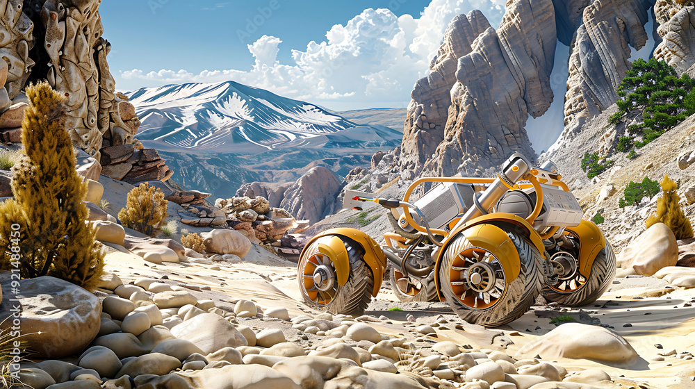 Multi Legged Rover 10. Multipurpose rover with articulated limbs and all-terrain ...