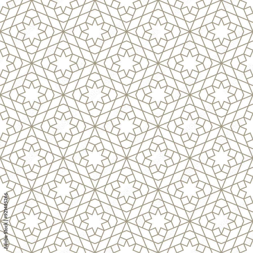 Obraz premium Seamless geometric abstract pattern with a modern style