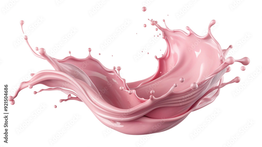 Fototapeta premium splash isolated on white
