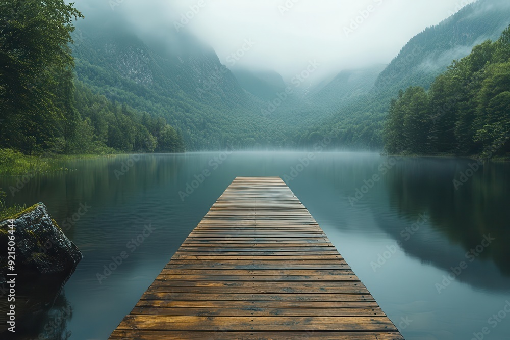 serene yoga practice on a wooden pier extending into a misty lake surrounded by majestic mountains capturing the essence of mindfulness and nature connection serene yoga practice on a wooden pier extending into a misty lake surrounded by majestic mountains capturing the essence of mindfulness and nature connection