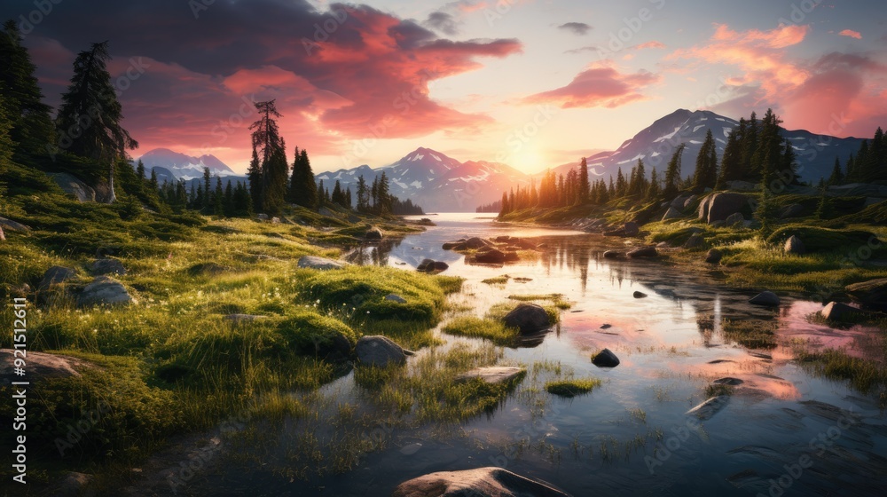 beautiful nature landscape panoramic photo beautiful nature landscape panoramic photo