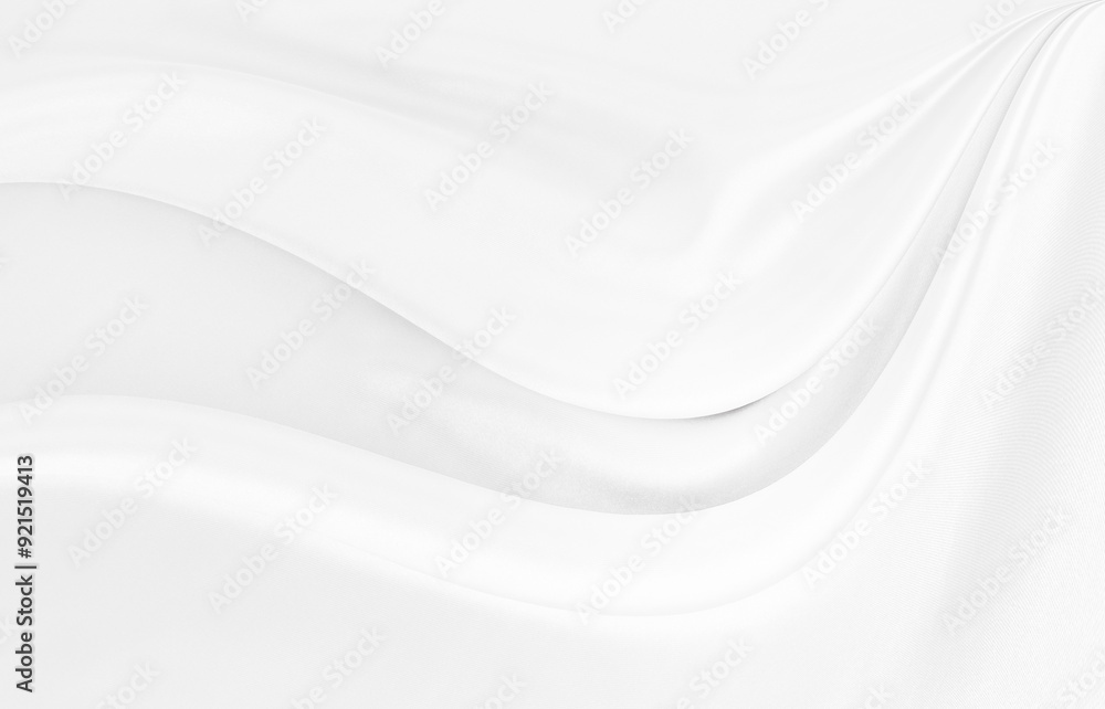 Naklejka premium White gray satin texture that is white silver fabric silk background with beautiful soft blur pattern natural.
