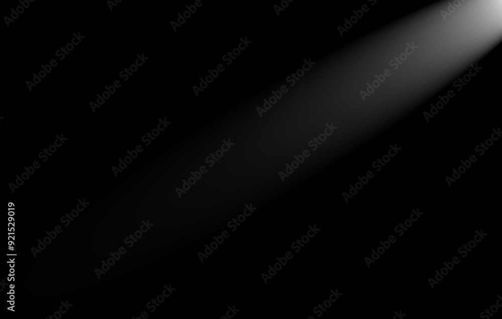 abstract light background. white light beam on the upper side with a dark background. Show spotlights with glow effect abstract light background. white light beam on the upper side with a dark background. Show spotlights with glow effect