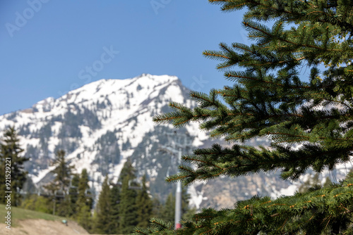 Ski Lift in Sundance, Utah photo