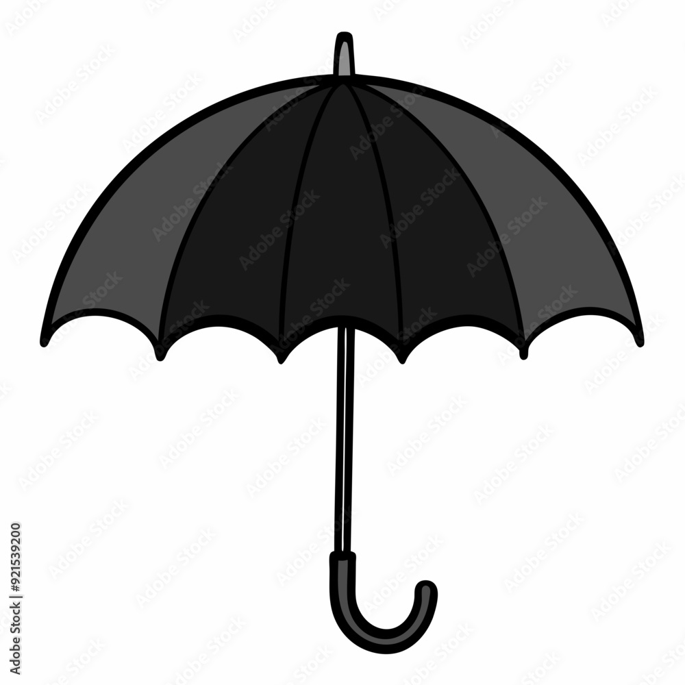 Umbrella isolated on white, umbrella vector illustration, rainy season umbrella vector art, umbrella silhouette, umbrella vector icon, umbrella cartoon line art, eps Umbrella isolated on white, umbrella vector illustration, rainy season umbrella vector art, umbrella silhouette, umbrella vector icon, umbrella cartoon line art, eps