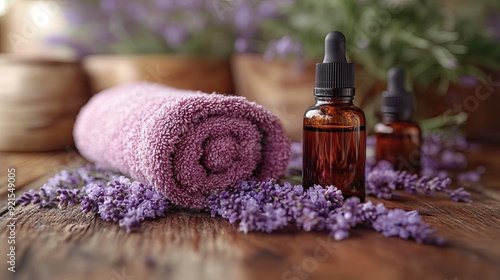 Concept of Complementary Therapy A health facility providing adjunctive therapies like aromatherapy photo