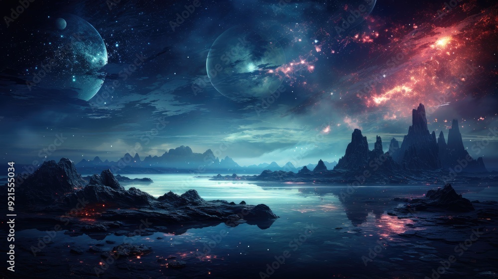 beautiful space, galaxy background beautiful space, galaxy background