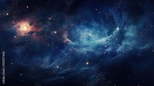 beautiful space, galaxy background