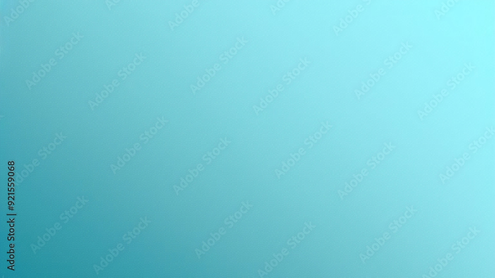 Simple smooth and blue clean background Abstract. Blurred turquoise watercolor Banner with sunlight backdrop. illustration for your poster, graphic design, summer or aqua banner	