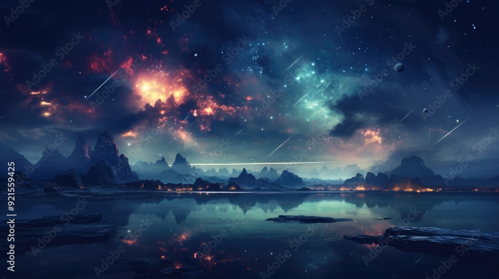 beautiful space, galaxy background beautiful space, galaxy background