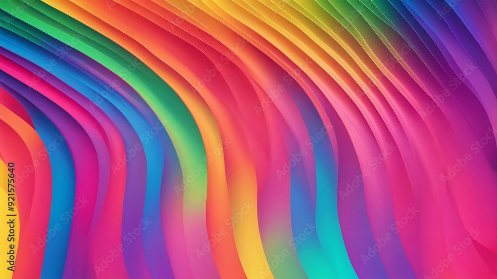 Web banner with a striking, abstract design using rainbow color gradients Web banner with a striking, abstract design using rainbow color gradients