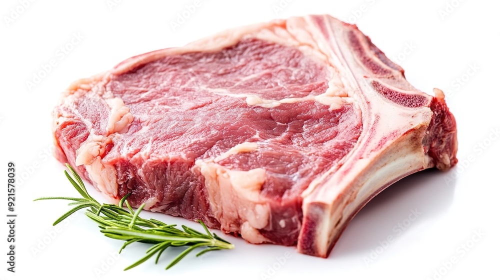 Fresh Pork Meat Piece with Bone: Meaty Steak Cut Fresh Pork Meat Piece with Bone: Meaty Steak Cut