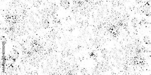 Silver glitter confetti on a white background. Illustration of a drop of shiny particles. Decorative element. Abstract black and white seamless texture