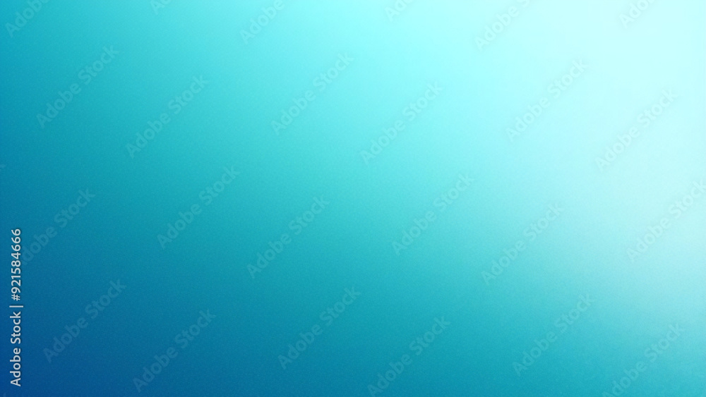 Obraz premium Abstract gradient turquoise blue teal white colored blurred back 