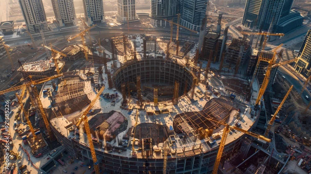 Case studies of iconic landmarks built from groundbreaking to completion at construction sites. Case studies of iconic landmarks built from groundbreaking to completion at construction sites.