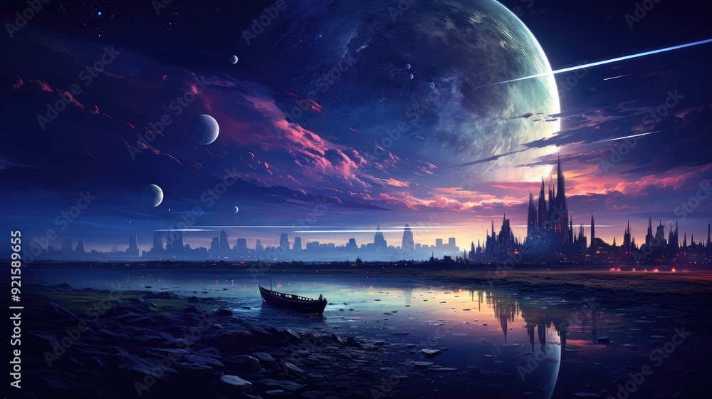 beautiful space, galaxy background beautiful space, galaxy background