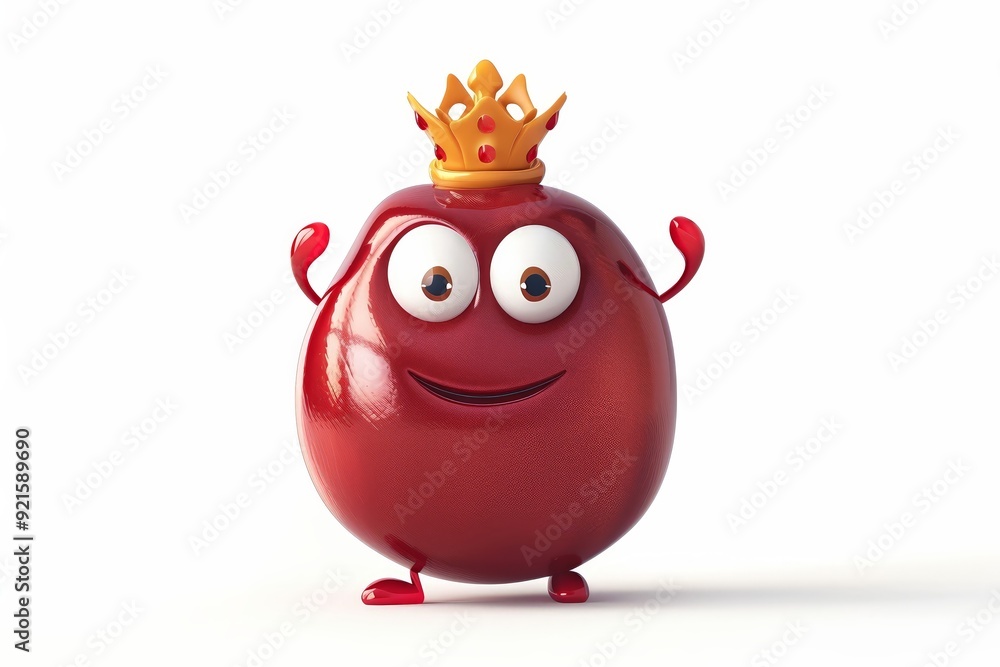 A 4D cartoon jujube with a small crown looking roy 16 1716 cartoon, animal, vector, illustration, bird, funny, fun, art, love, cute, character, icon, design, baby, drawing, animals, dog, nature, bug, A 4D cartoon jujube with a small crown looking roy 16 1716 cartoon, animal, vector, illustration, bird, funny, fun, art, love, cute, character, icon, design, baby, drawing, animals, dog, nature, bug,