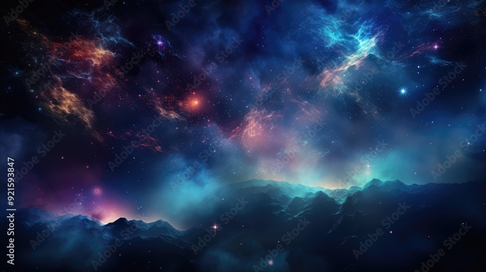 beautiful space, galaxy background beautiful space, galaxy background