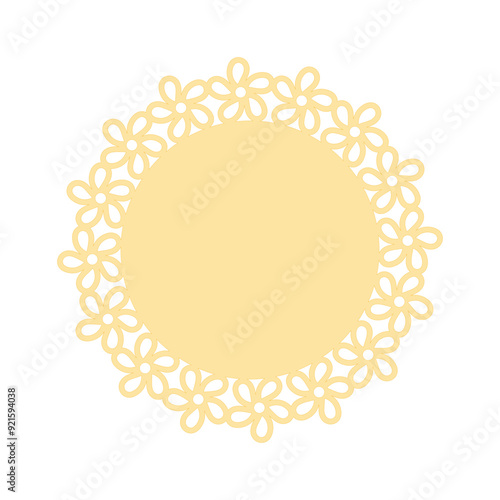 Cute Floral Doily