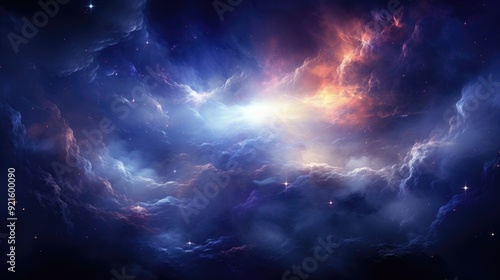 beautiful space, galaxy background