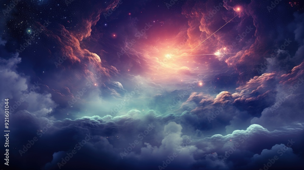 beautiful space, galaxy background beautiful space, galaxy background