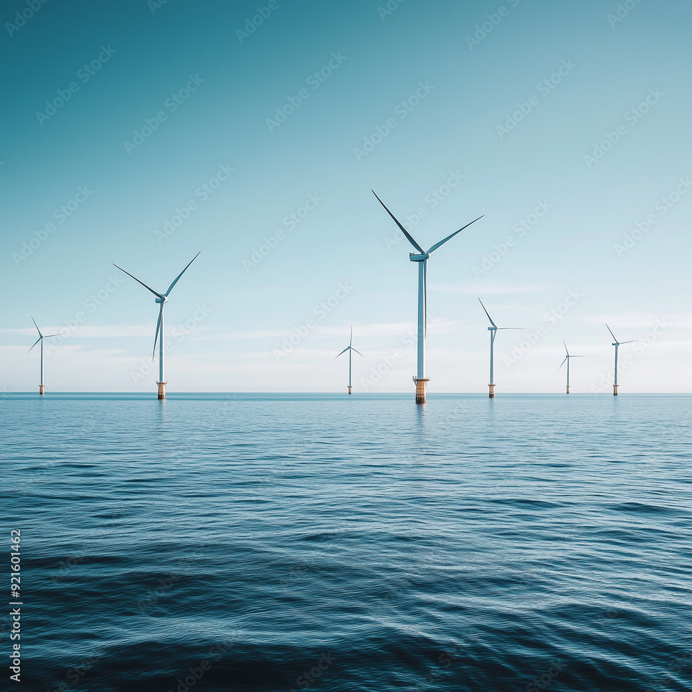 Offshore Wind Turbines Stretching into the Ocean: A Cloudy View Offshore Wind Turbines Stretching into the Ocean: A Cloudy View