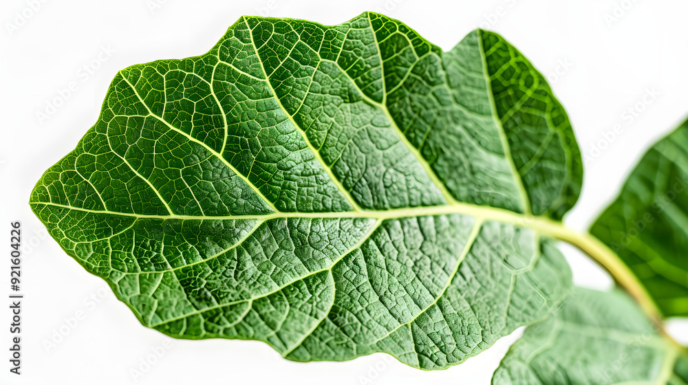 Obraz premium Sassafras leaf with its unique shape