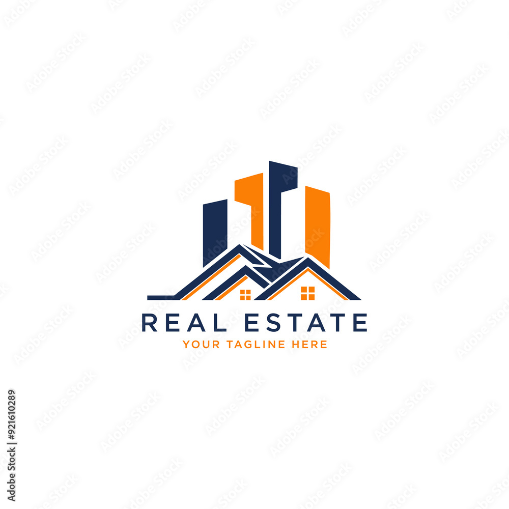 city building skyline house apartment vector logo design template city building skyline house apartment vector logo design template
