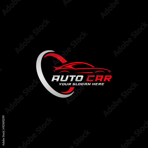 Car Garage Premium Concept Logo Design