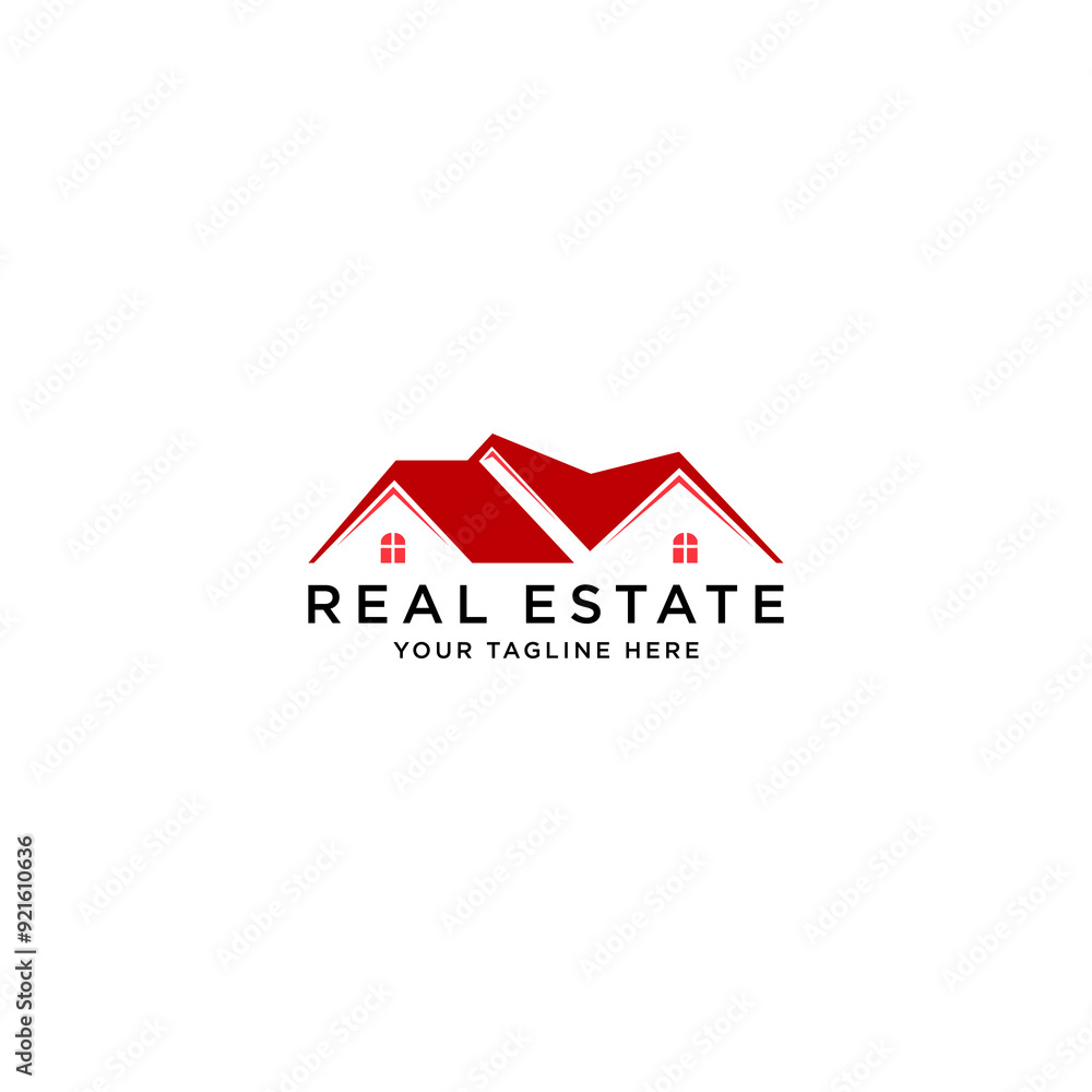 Illustration graphic vector of house building logo design Illustration graphic vector of house building logo design