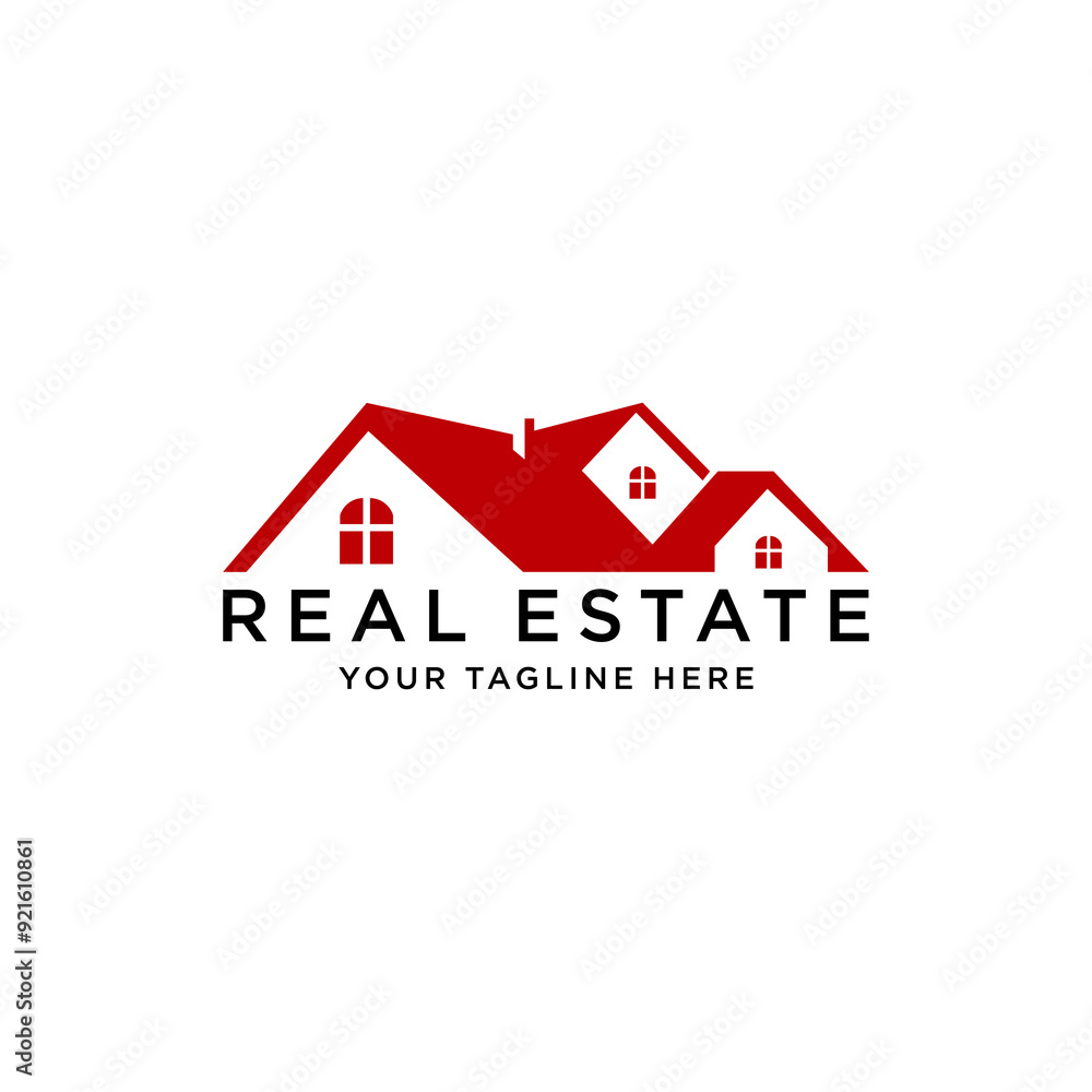 Illustration graphic vector of house building logo design Illustration graphic vector of house building logo design